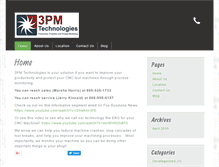 Tablet Screenshot of 3pmtechnologies.com